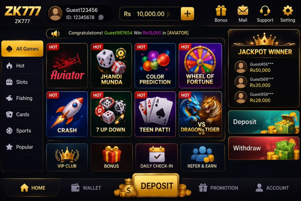ZK 777 Game